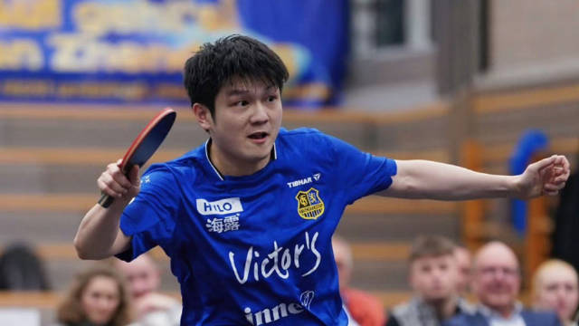 狂轰7-1！乒乓球德甲联赛樊振东彻底杀疯了，无解反手快如闪电
