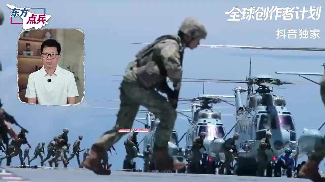 不光能救灾，还能武统冲滩？折叠航母重磅登场，还可斩首台独头目