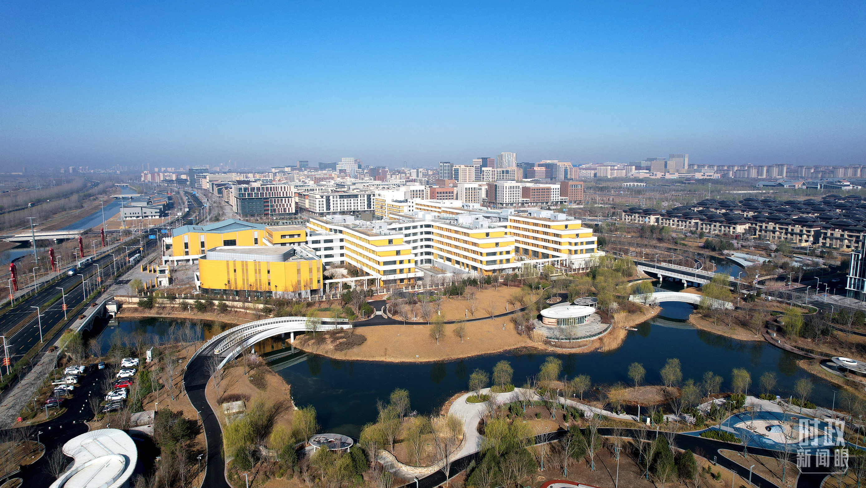 △雄安。（总台央视记者范凯拍摄）