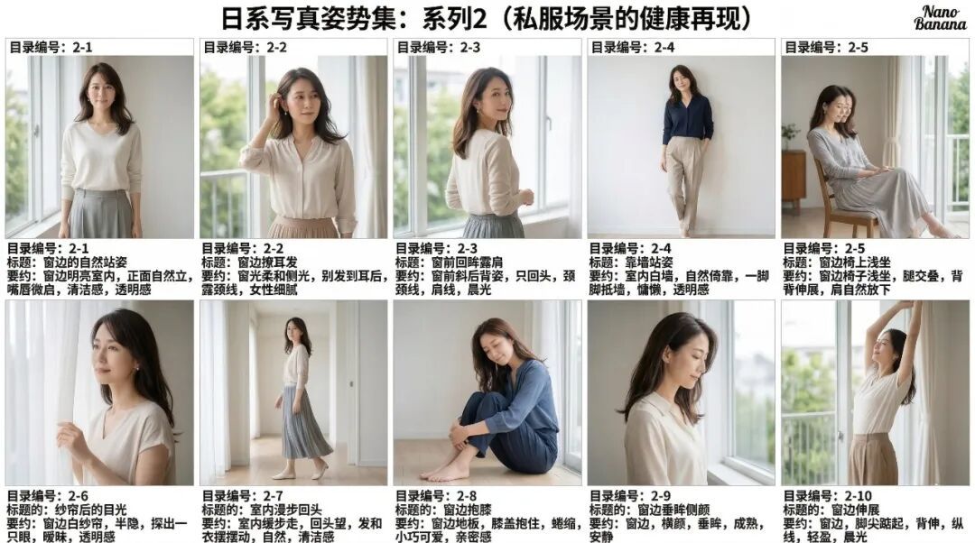 30组现成提示词:教你让AI像杂志摄影师一样拍写真