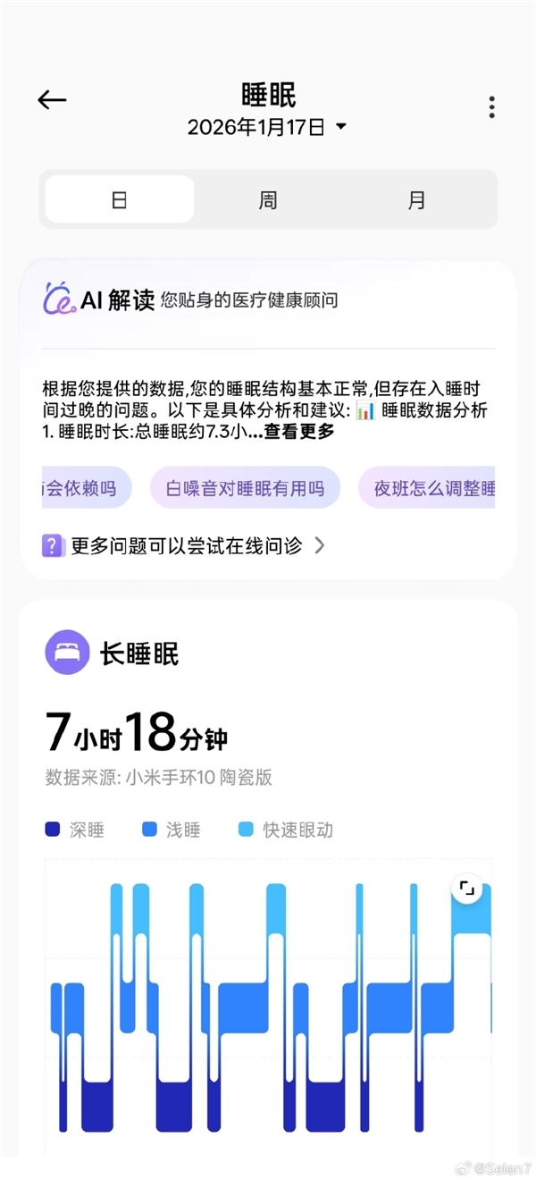 小米运动健康App接入蚂蚁阿福：支持AI初步健康建议