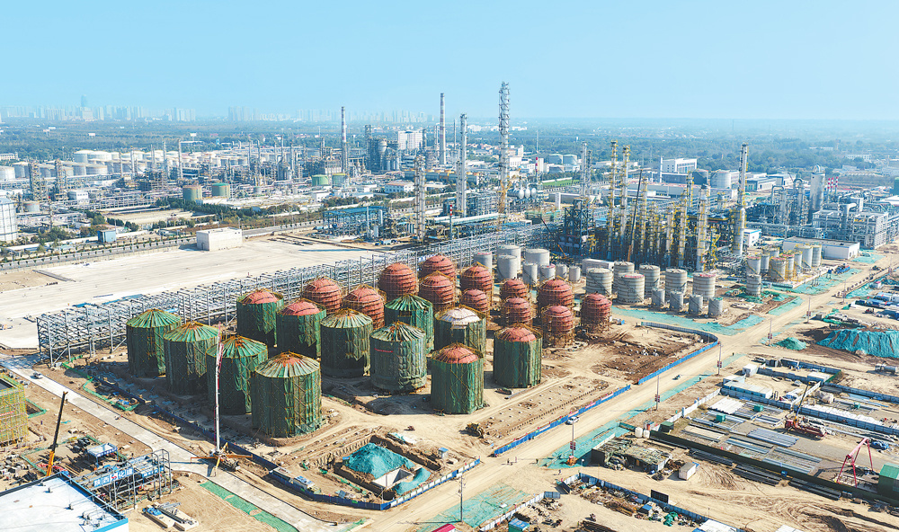 庆阳同欣轻烃深加工项目加紧建设