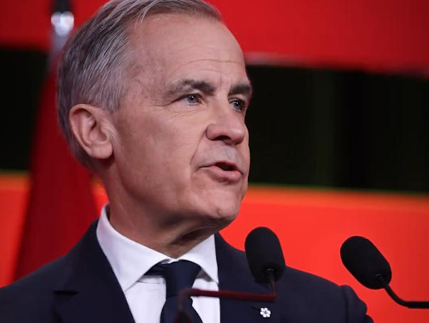 卡尼近日发表讲话 视频截图