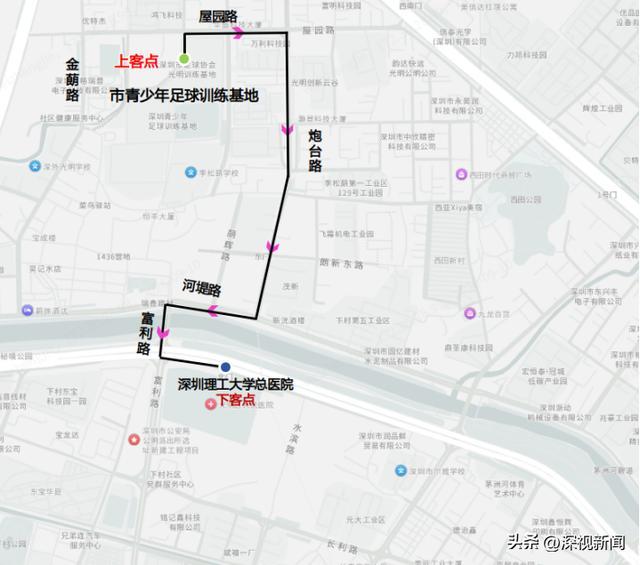 离场线路