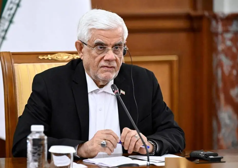 △伊朗第一副总统阿雷夫（资料图）