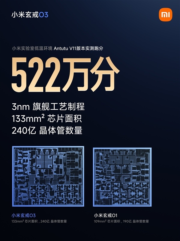 小米玄戒O3纪念品亮相：芯片本体+雷军签名