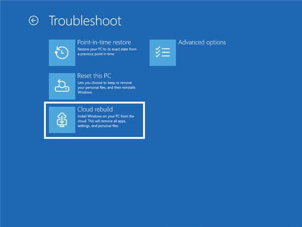 装系统不用U盘了!Windows 11新增云重装:系统崩了直接云端下载恢复