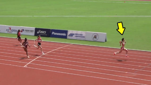 真猛！中国女飞人周铮琳200米狂飙夺第一，后程发力太无恐怖了