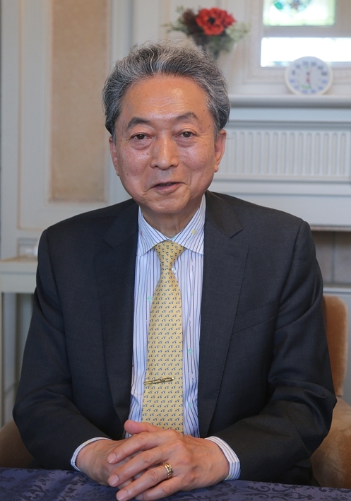 日本前首相鸠山由纪夫,资料图 图源:视觉中国