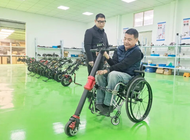 陆鸿公司生产的牵引头。图片来源：央广网