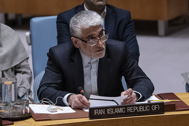 △伊朗常驻联合国代表伊拉瓦尼(资料图)