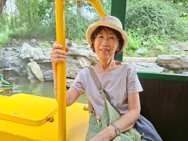 ▲陈佩琪PO出去大陆旅游的照片。（照片：陈佩琪脸书）