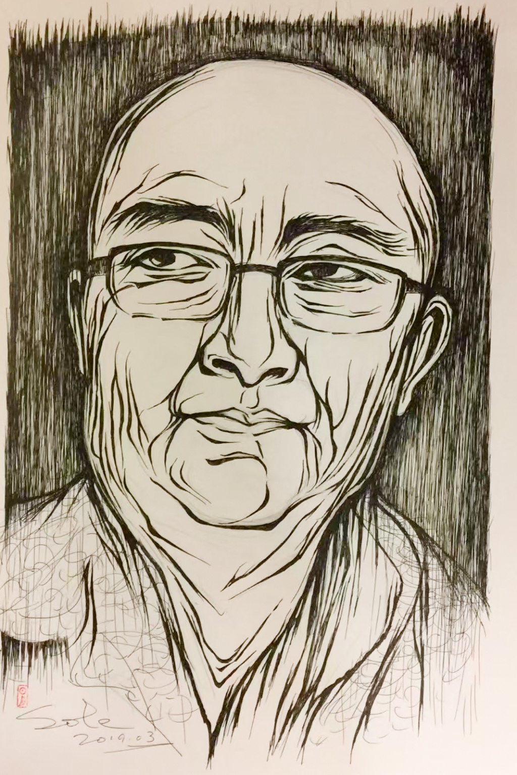 唐师曾。孙理波 绘
