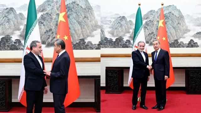 阿拉格齐与王毅外长