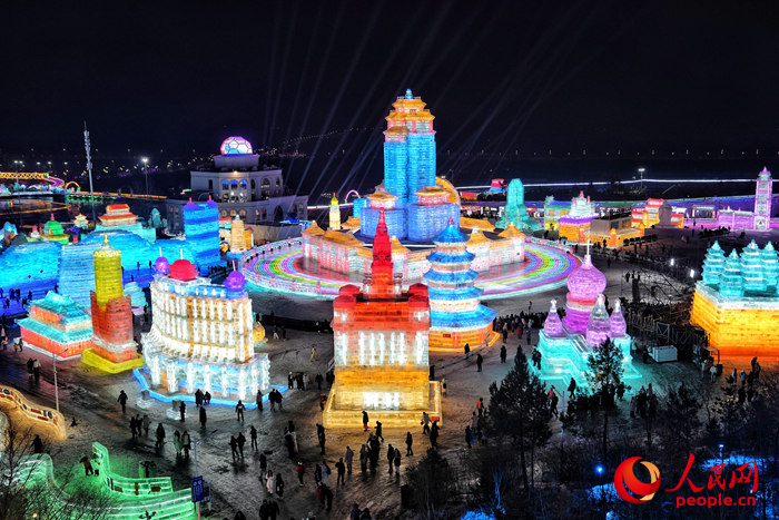 长春冰雪新天地景区。人民网记者李洋摄