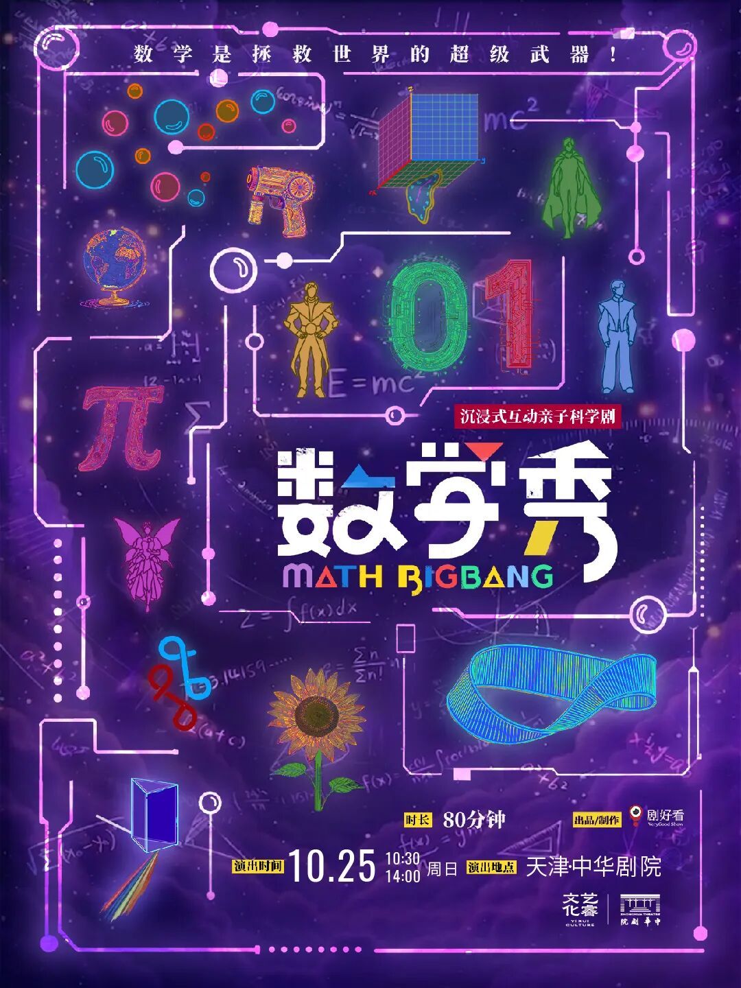 沉浸式互动亲子科学剧-数学秀