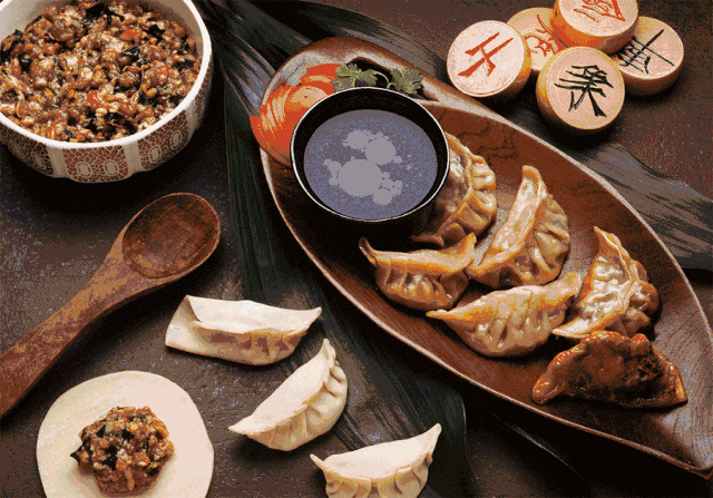 山西的各种扁食。(图/@山西忻州古城)