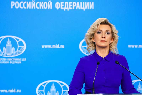 扎哈罗娃 资料图 图源：澎湃影像