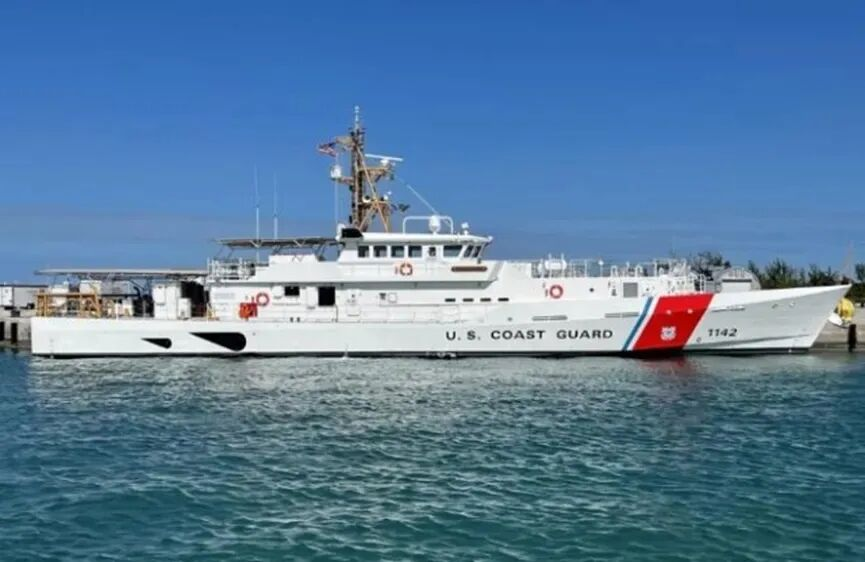 △美国海岸警卫队“哨兵”级巡逻舰