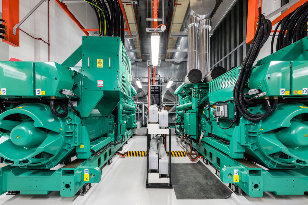 备用柴油发电机|来源：Google Data Centers