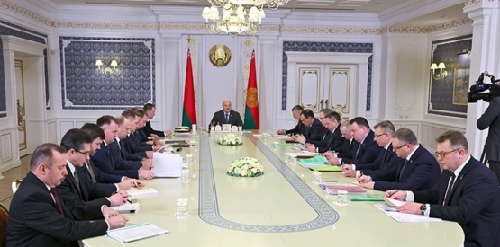 白俄罗斯总统卢卡申科当地时