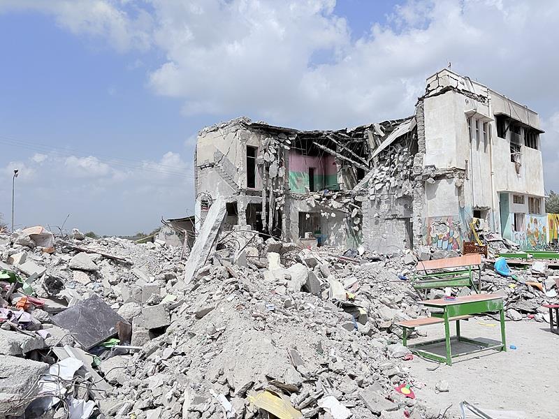 △伊朗遭袭小学