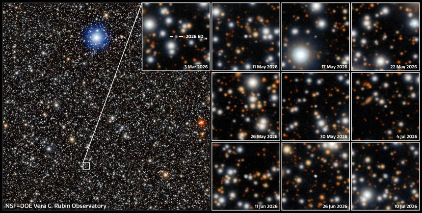 疑似矮行星的外海王星天体2026 ED138