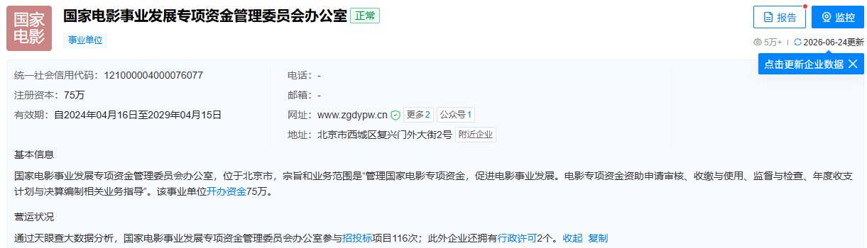 △该办公室情况。图/天眼查