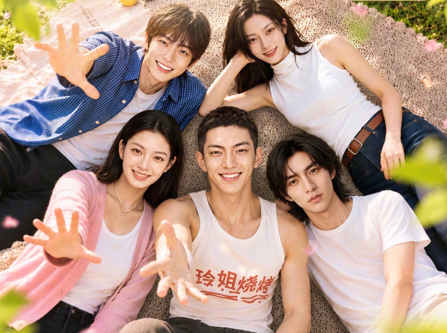 芒果TV推出的5位AI艺人