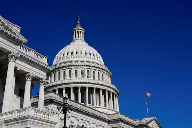 △美国国会大厦(资料图)
