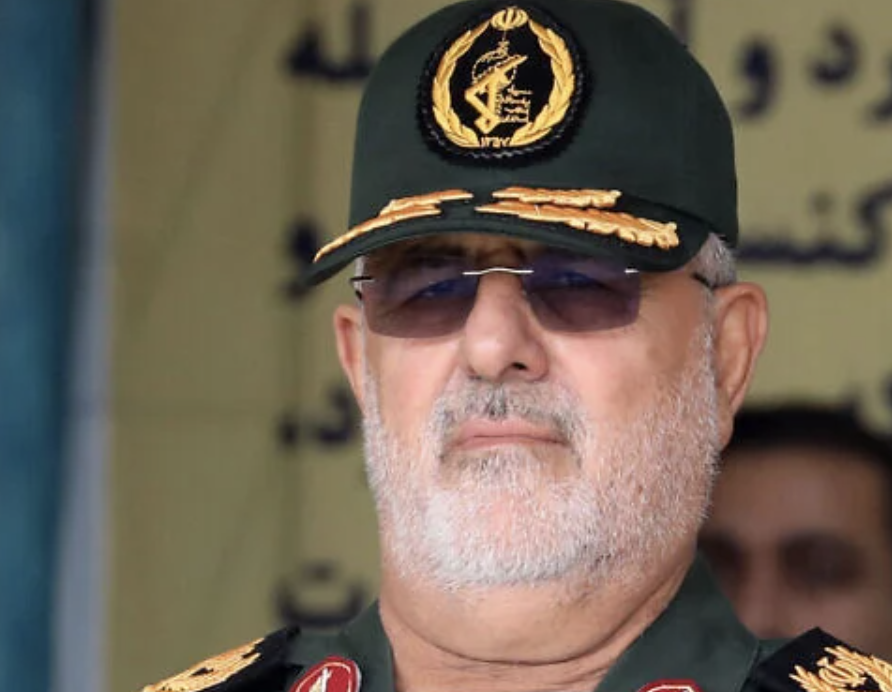 ▲伊朗伊斯兰革命卫队总司令穆罕默德·帕克普尔。资料图，摄于2024年