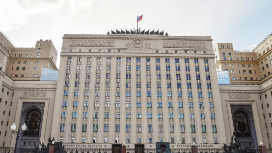俄国防部大楼 资料图 图源:俄新社