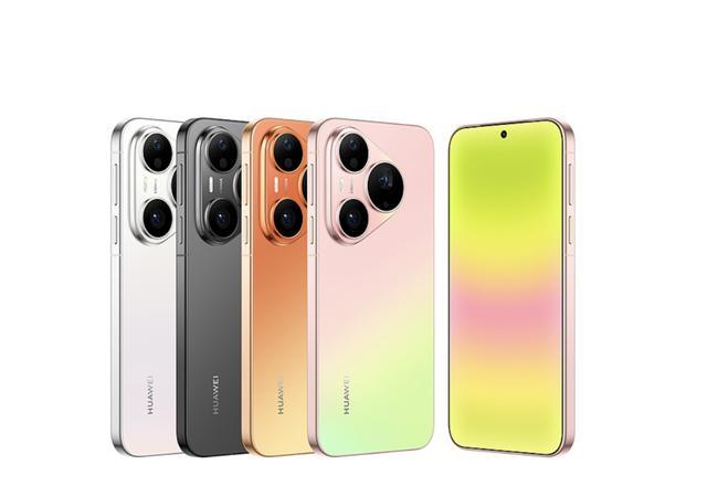 Pura 90 Pro，从左至右依次为椰青白、桑果黑、橘子汽水、粉红芭乐