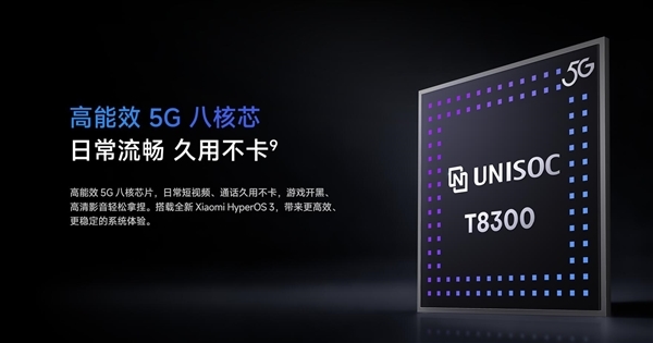 小米商城上架REDMI R70m:水滴屏+国产6nm芯片 1799元起