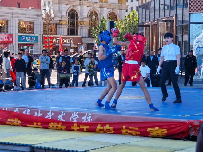 2026年廊坊市青少年组武术散打锦标赛举行
