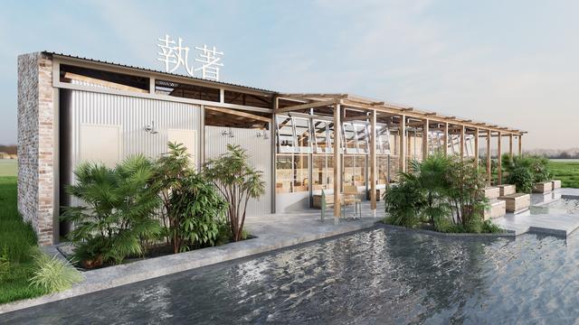 原来的均安供销社煤油仓地块,将打造河岸观景咖啡店。