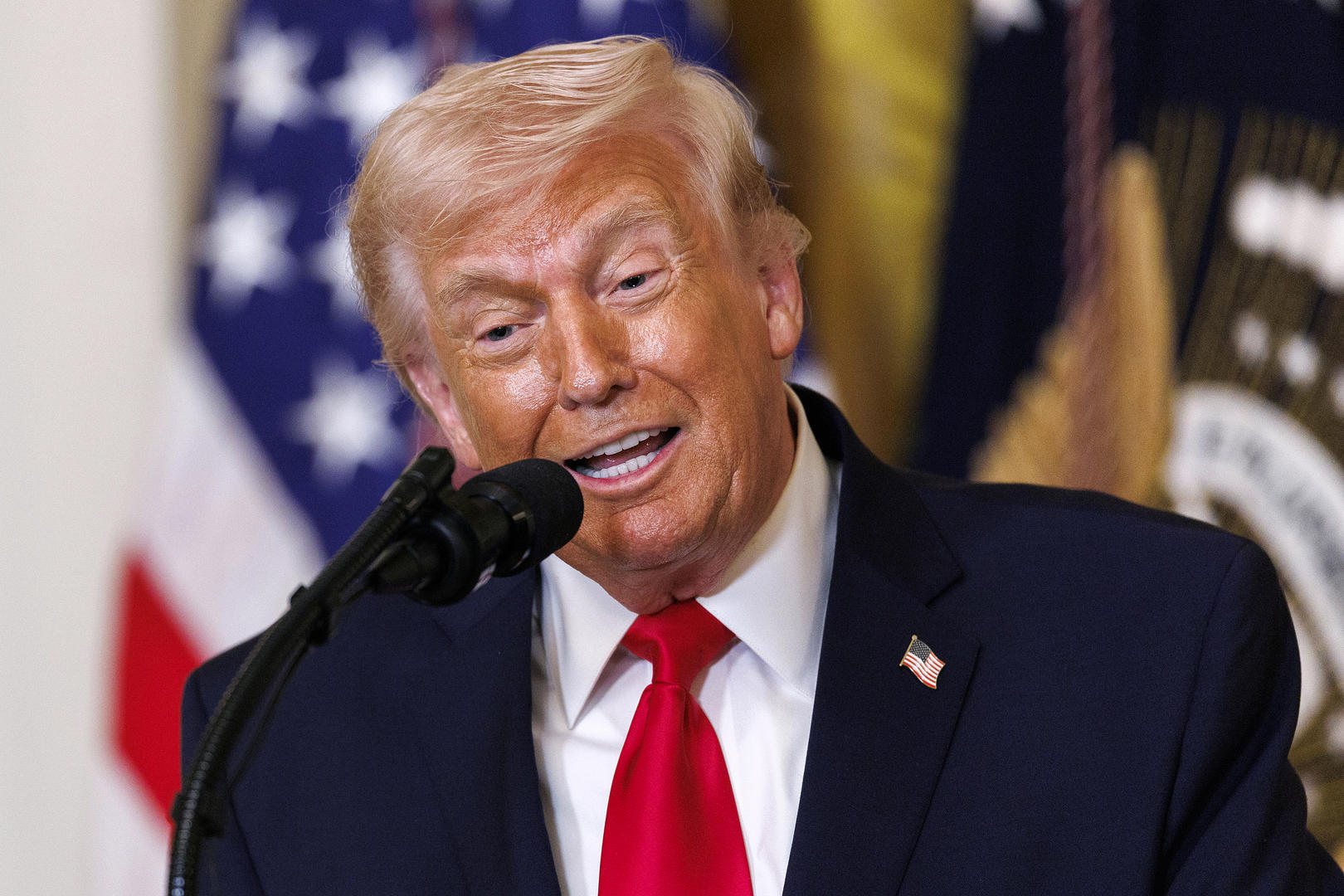 ▲3月12日,特朗普在华盛顿出席活动 据视觉中国