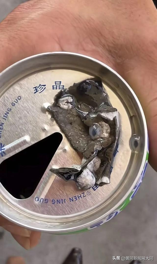 ▲李女士提供的异物图片。