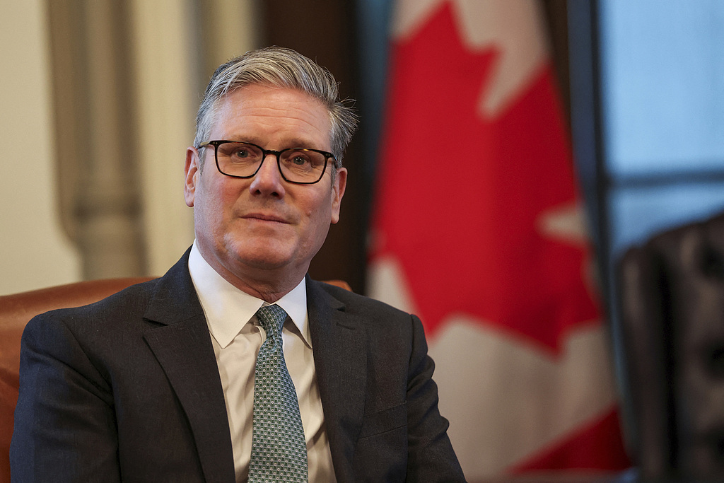 英国首相斯塔默(视觉中国)