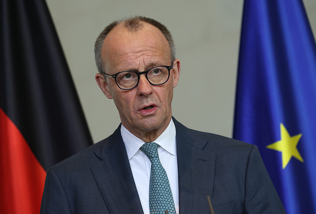 德国总理默茨 资料图 图源：视觉中国