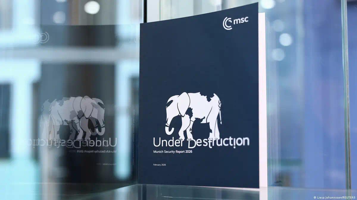 《2026慕安会报告》封面是一只“房间里的大象” 图源:德媒