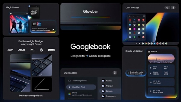 Googlebook竟有三种不同处理器:Intel、高通、联发科同台竞技