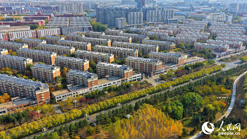 双阳秋日美景。人民网记者 李洋摄