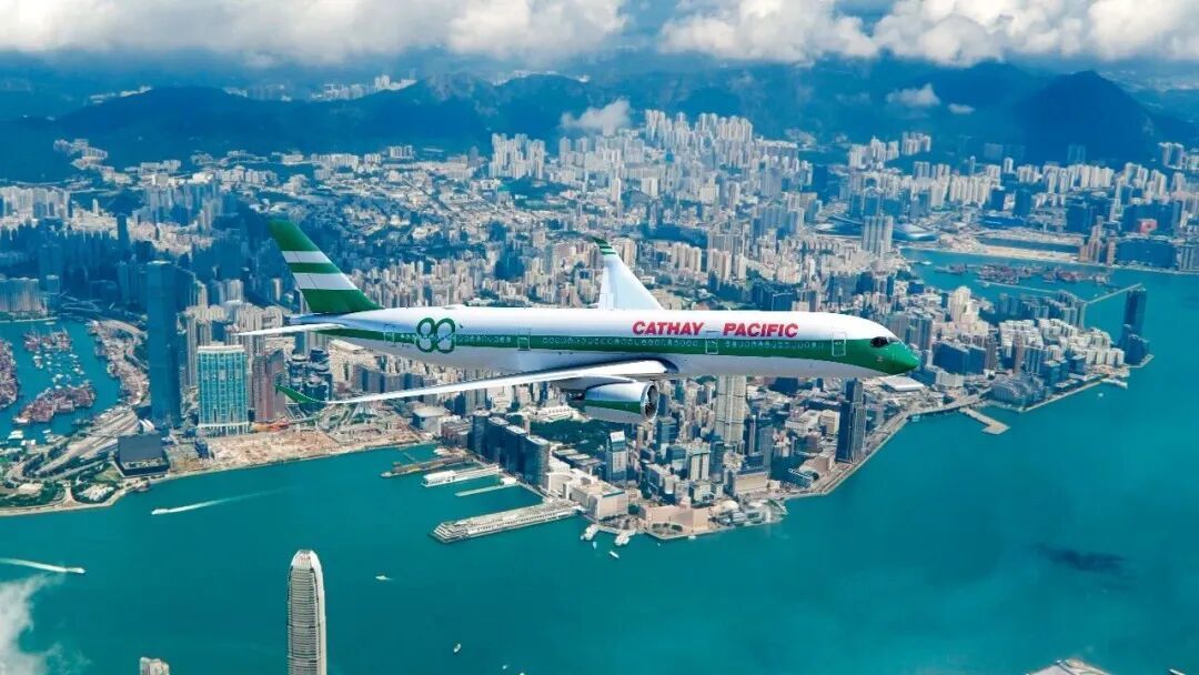 国泰航空80周年飞机涂装 供图/国泰航空