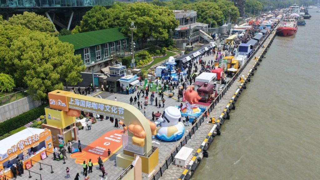 2026上海咖啡海外文化节现场。
