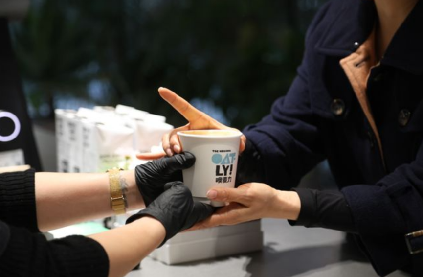 OATLY咖啡出品场景