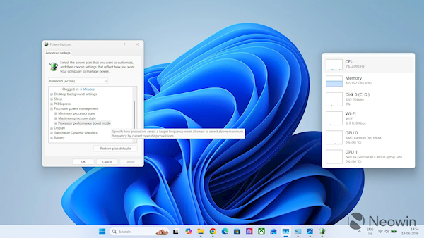 Windows 11竟然隐藏了7种CPU性能模式！只需修改注册表一个数 一键解锁电脑潜力