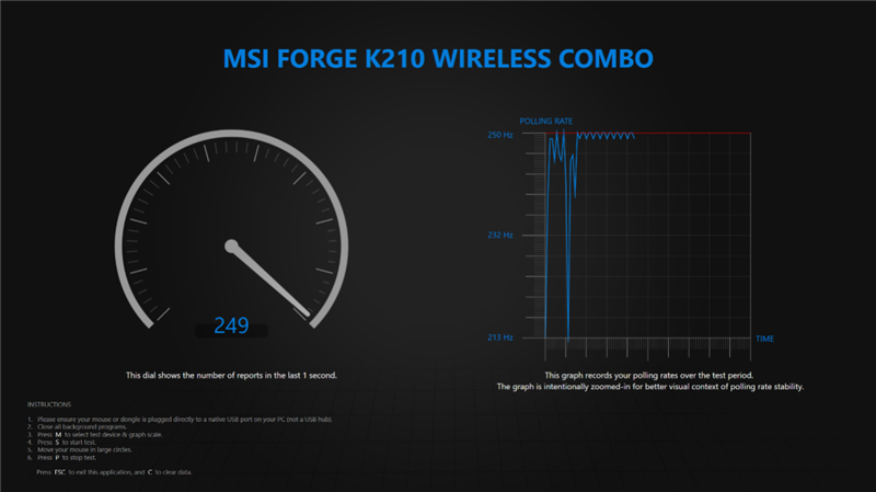 219元办公新选择 微星FORGE K210 WIRELESS COMBO无线键鼠套装评测:轻薄时尚的务实之选