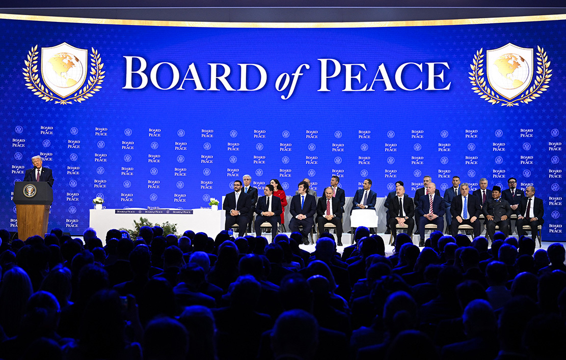 好意思国总统特朗普秘书启动所谓“和平委员会”。 IC photo