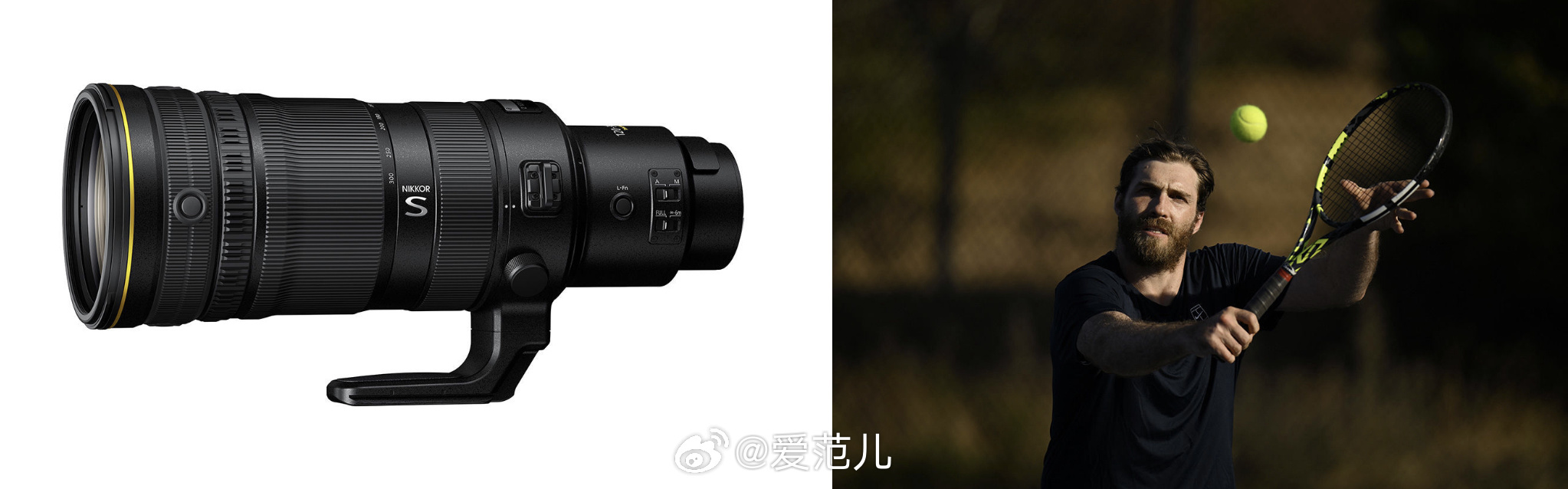 【尼康发布 120-300mm 长焦镜头，内置 1.4 倍增距镜】 